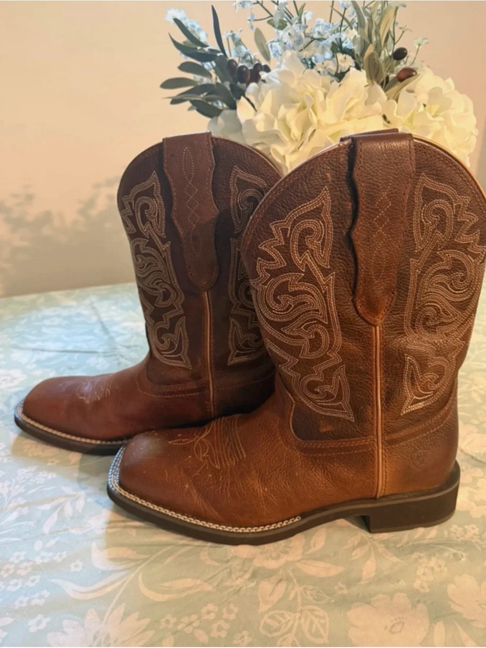 Ariat Brown Leather Boots